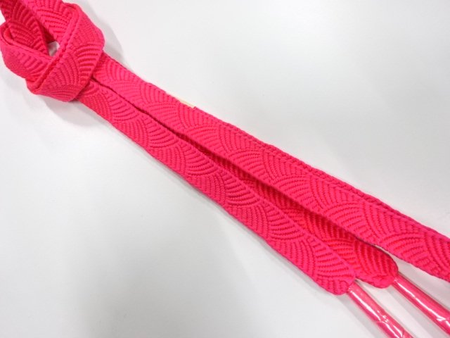 未使用品　正絹　手組帯締め